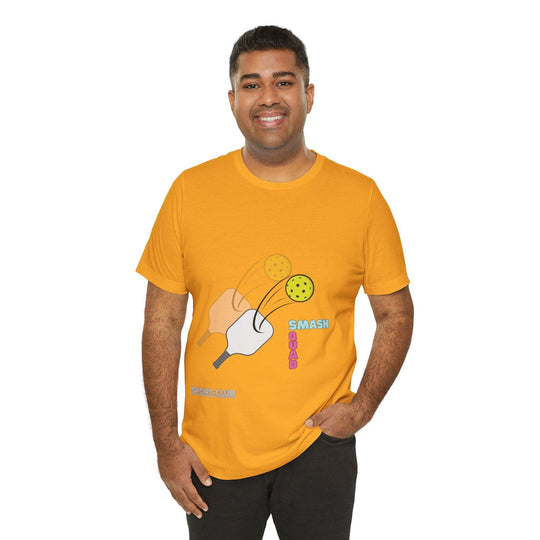 Cotton Jersey T Shirt, Playful Pickleball: Unisex Jersey Tee