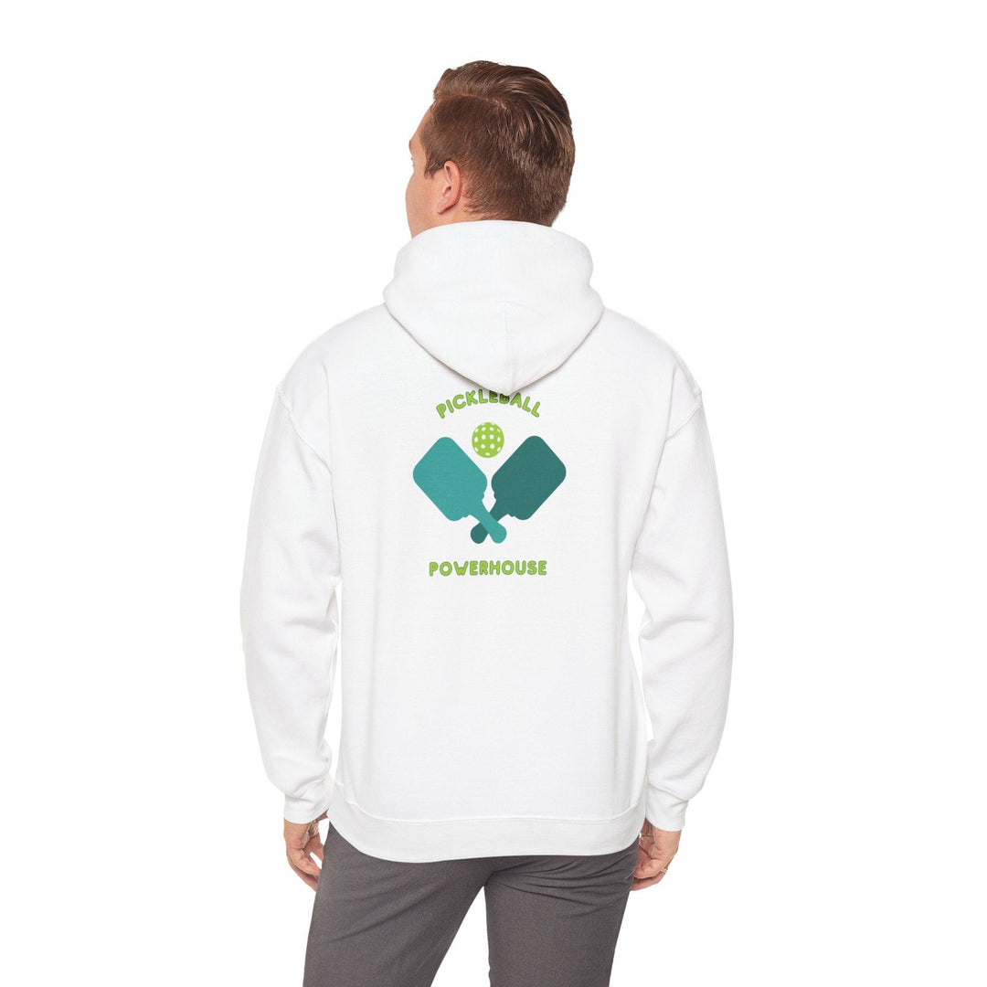 Casual Cool: Pickleball Design Hooded Sweatshirt