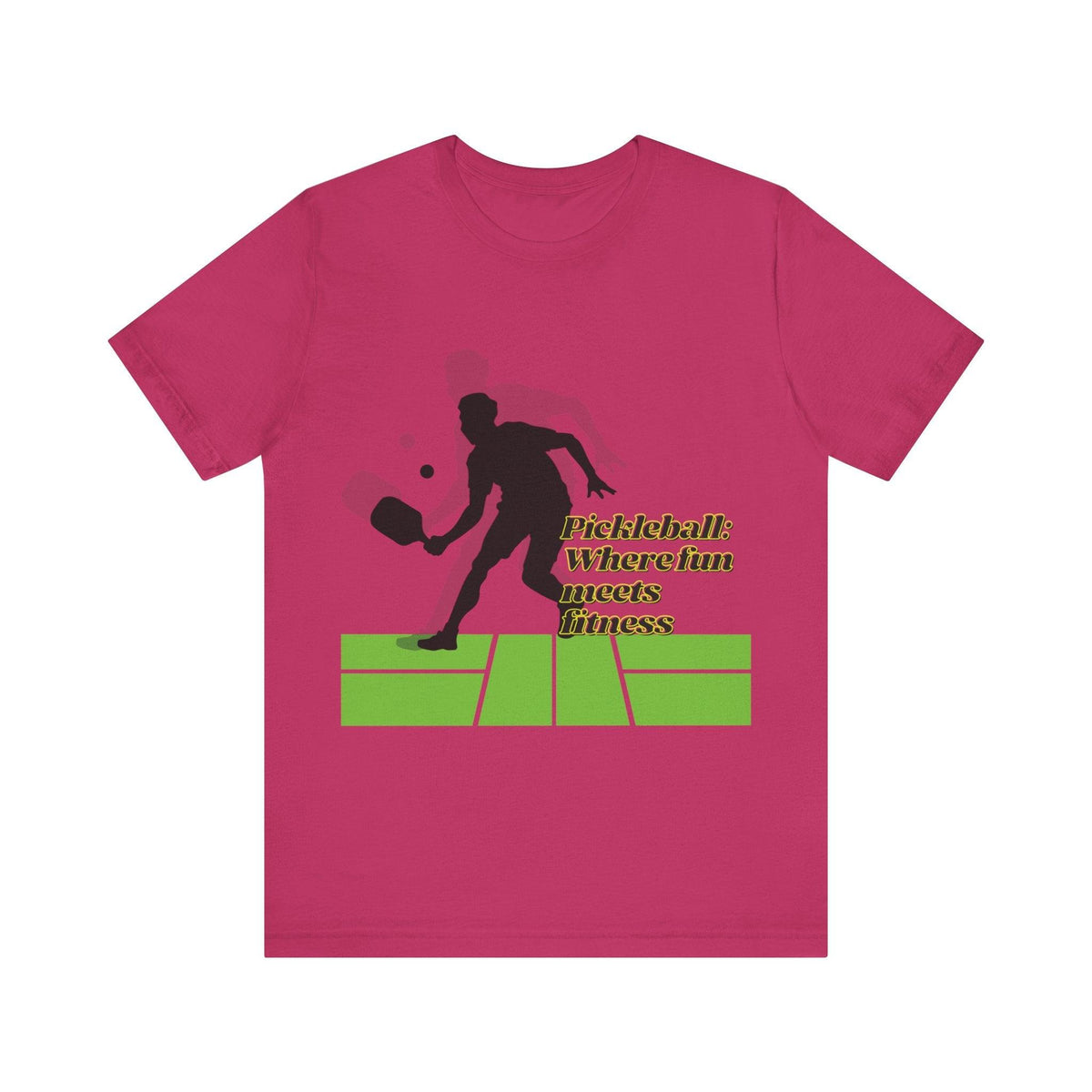 Sporty Spirit: Pickleball Short Sleeve Tee