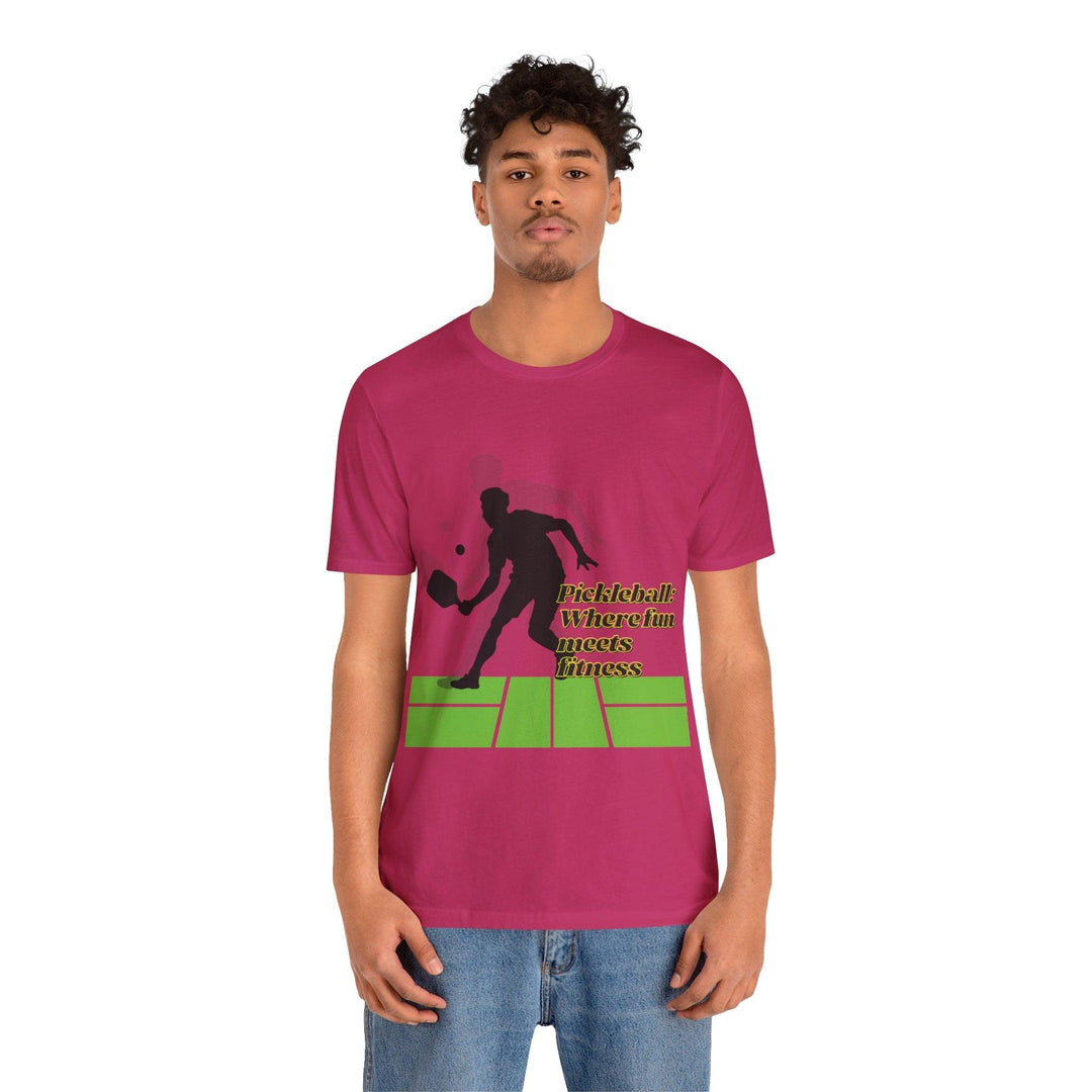 Sporty Spirit: Pickleball Short Sleeve Tee