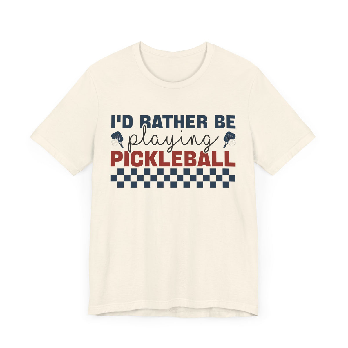 Pickleball Unisex Short Sleeve Tee