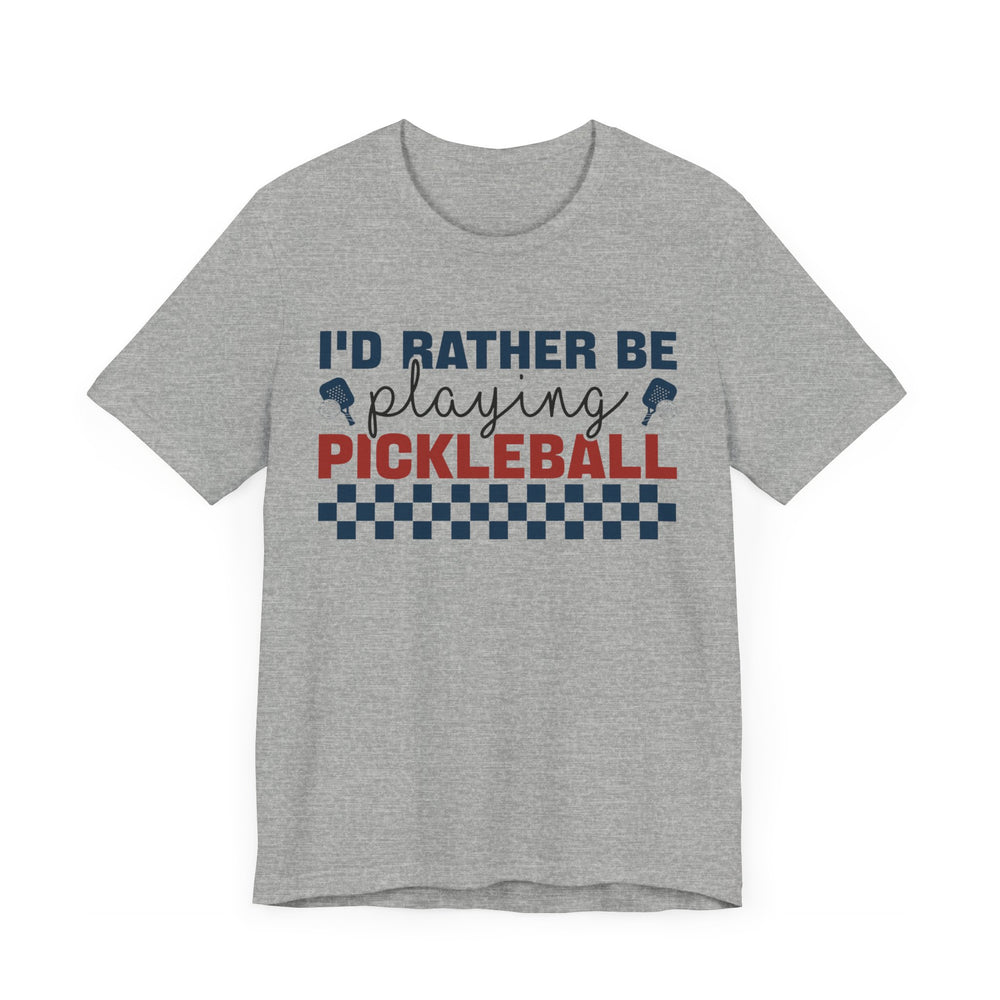 Pickleball Unisex Short Sleeve Tee