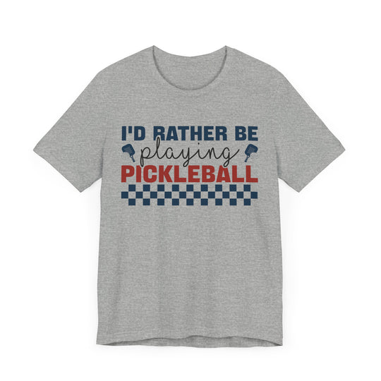 Pickleball Unisex Short Sleeve Tee