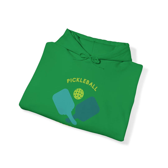 Casual Cool: Pickleball Design Hooded Sweatshirt