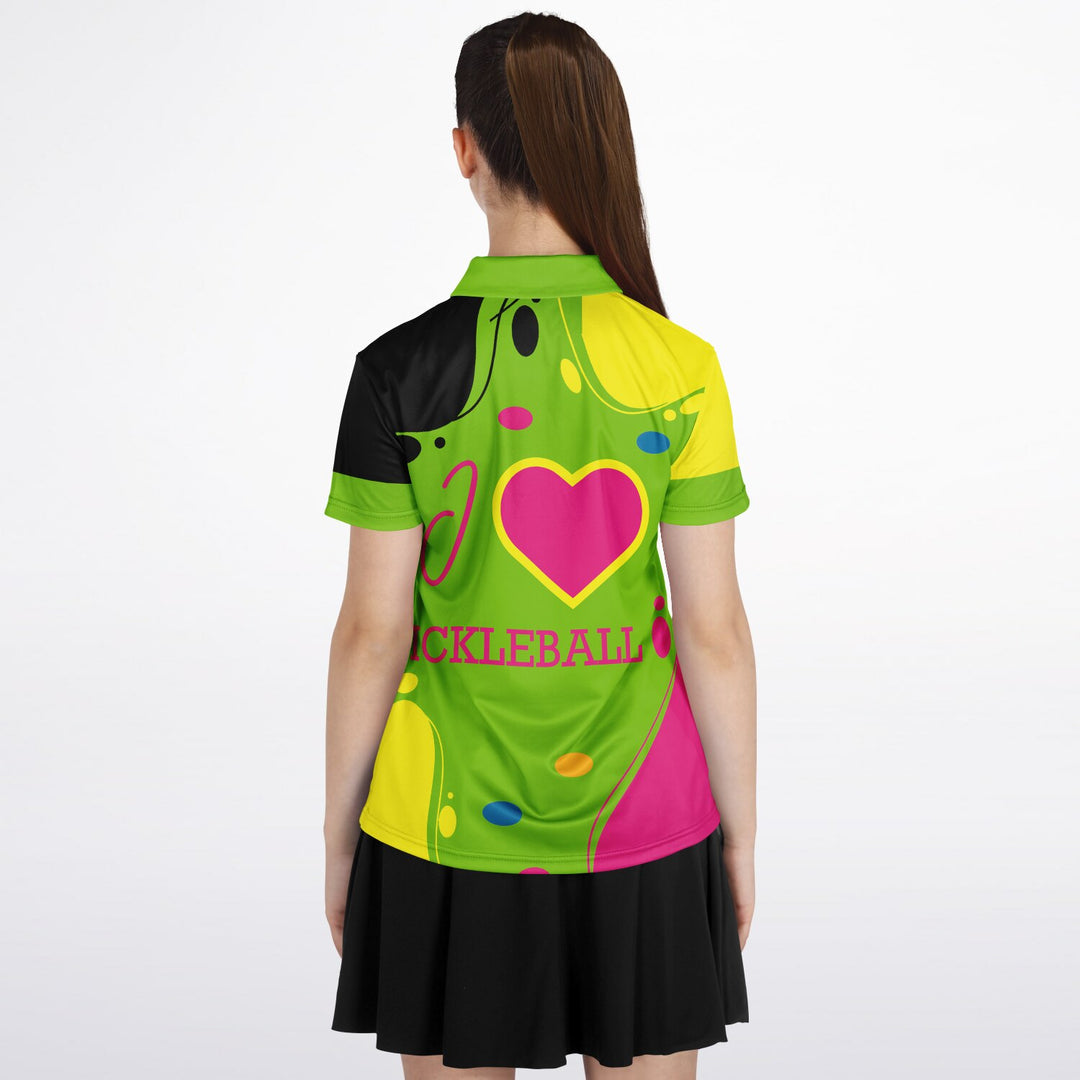 I Love Pickleball-AOP Women Shirt