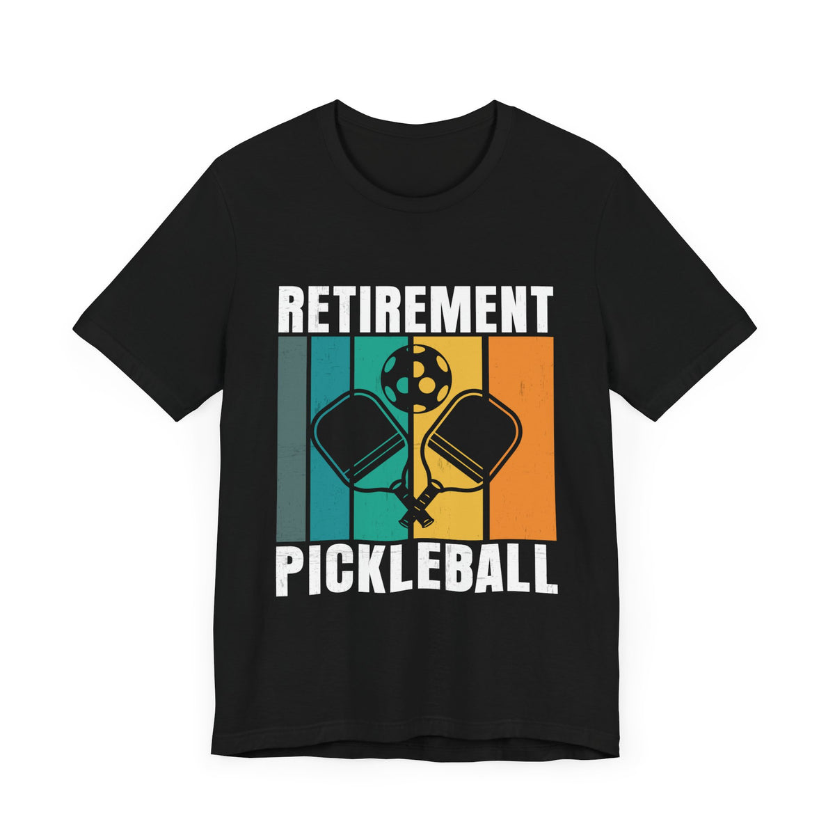 Retirement Pickleball Unisex Short Sleeve Tee