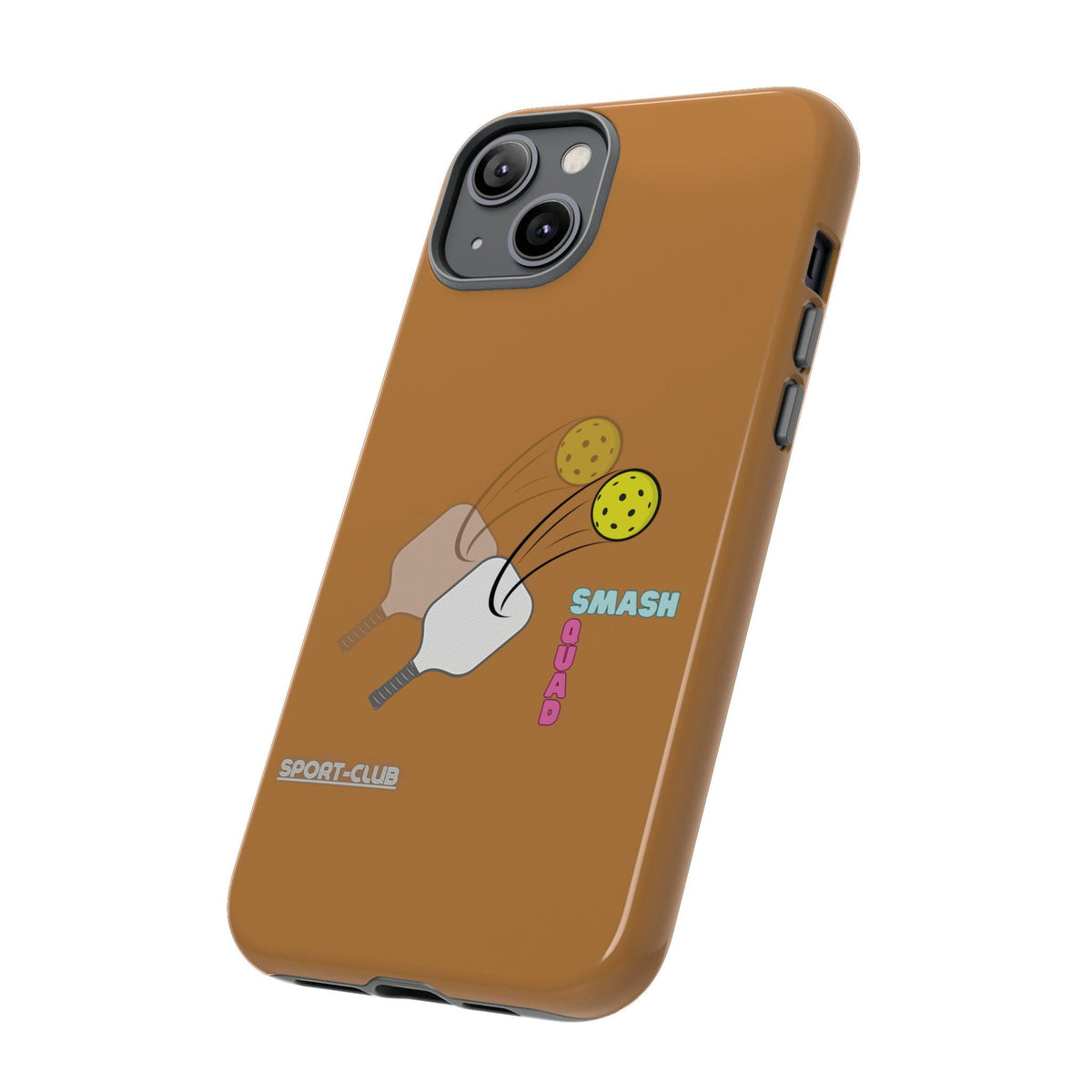 Glossy Phone Cases,  Shine On The Court: Glossy Pickleball Phone Cases