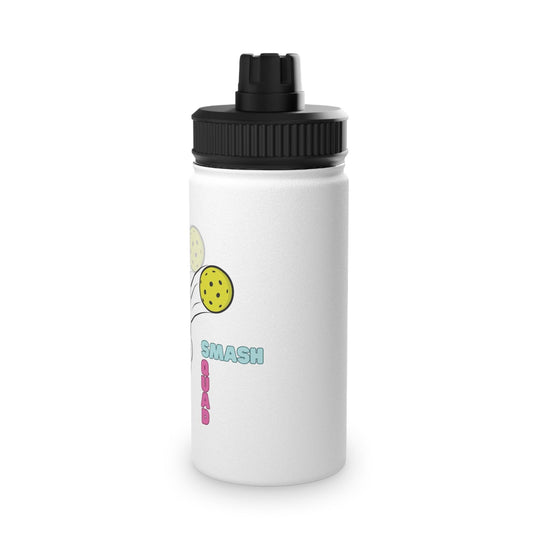 Stainless Steel Water Bottle, Quench Your Thirst: Pickleball Art Stainless Steel Water Bottle