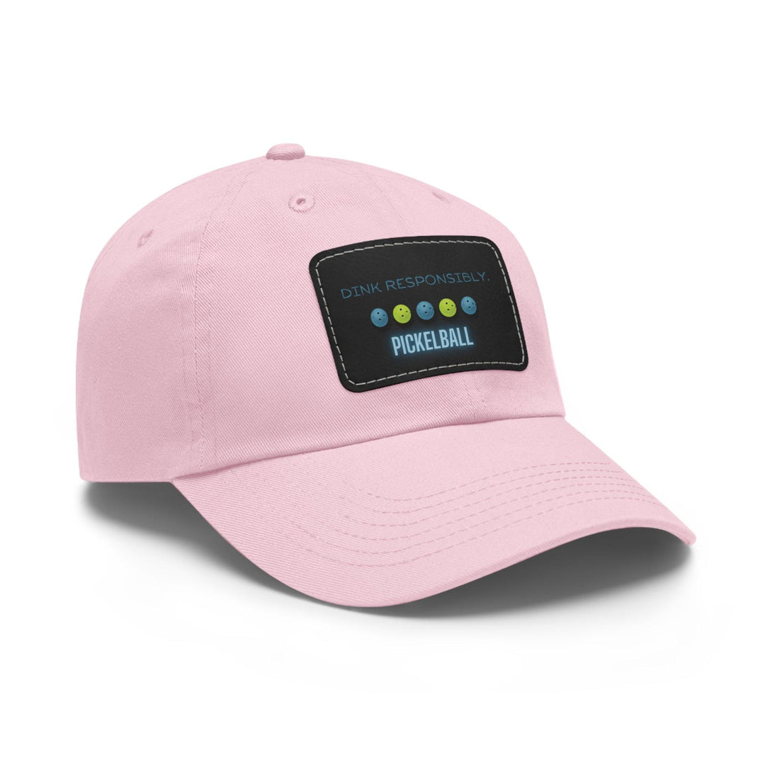 Embroidered Pickleball Hats: Leather Patch Edition