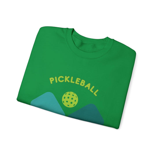 Unisex Crewneck Sweatshirt, Sporty Comfort: Unisex Pickleball Heavy Blend Crewneck Sweatshirt