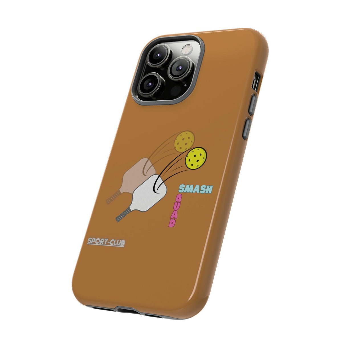 Glossy Phone Cases,  Shine On The Court: Glossy Pickleball Phone Cases