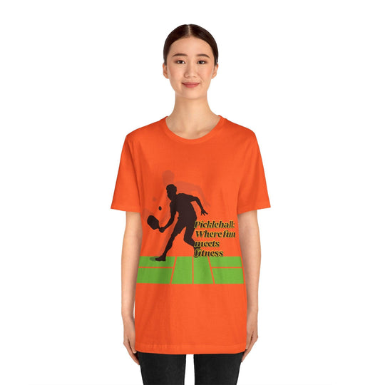 Sporty Spirit: Pickleball Short Sleeve Tee