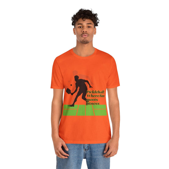 Sporty Spirit: Pickleball Short Sleeve Tee