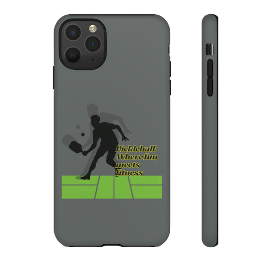 Pickleball Toughness: Stylish Cases for Your Smartphone