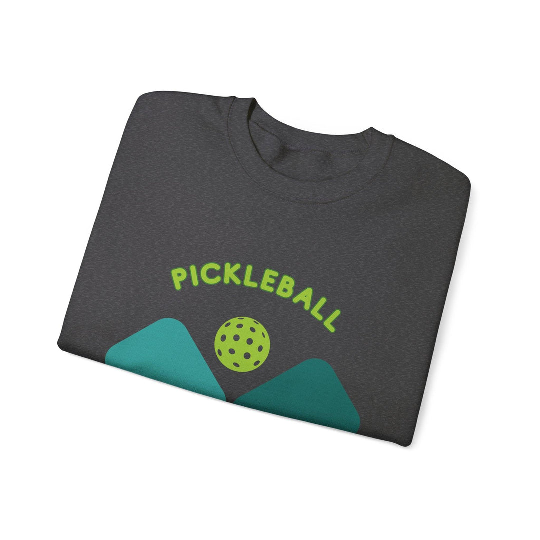 Unisex Crewneck Sweatshirt, Sporty Comfort: Unisex Pickleball Heavy Blend Crewneck Sweatshirt