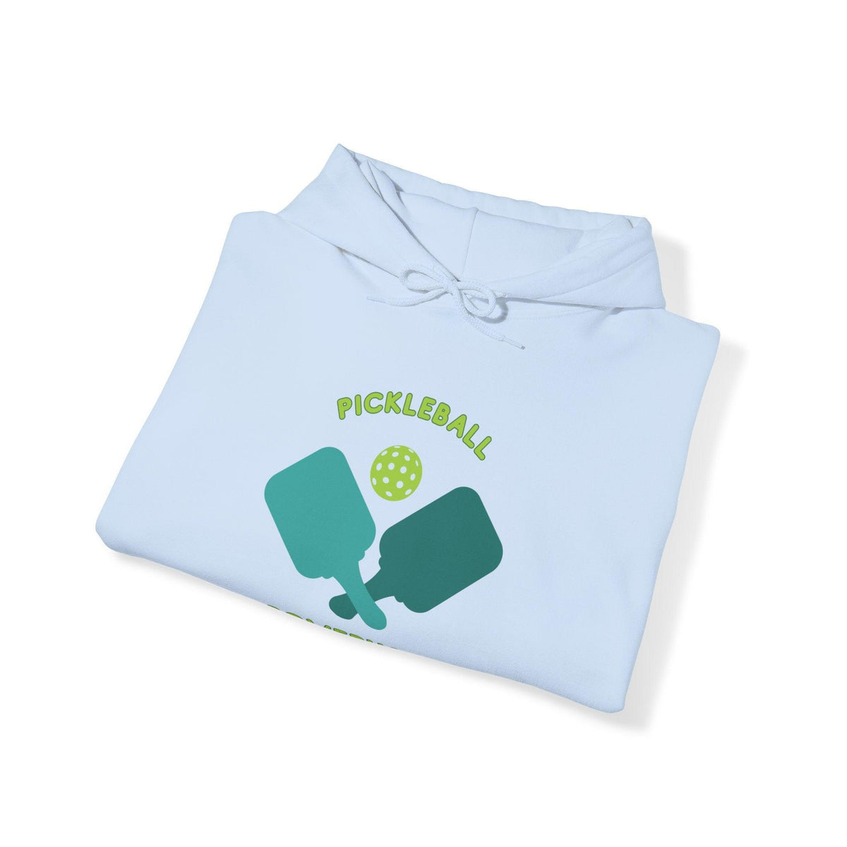 Casual Cool: Pickleball Design Hooded Sweatshirt