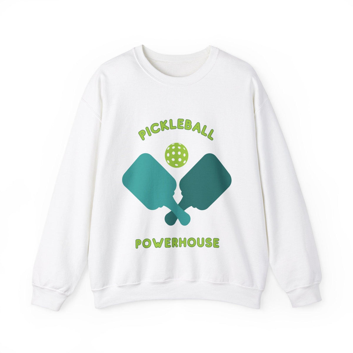 Unisex Crewneck Sweatshirt, Sporty Comfort: Unisex Pickleball Heavy Blend Crewneck Sweatshirt