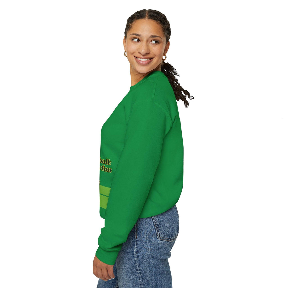 Pickleball Style: Heavy Blend Crewneck Sweatshirt For All