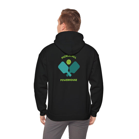 Casual Cool: Pickleball Design Hooded Sweatshirt