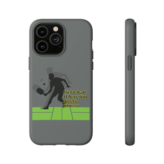 Pickleball Toughness: Stylish Cases for Your Smartphone