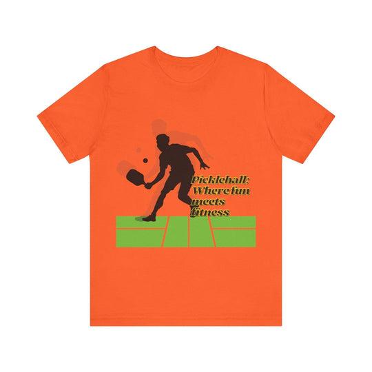 Sporty Spirit: Pickleball Short Sleeve Tee