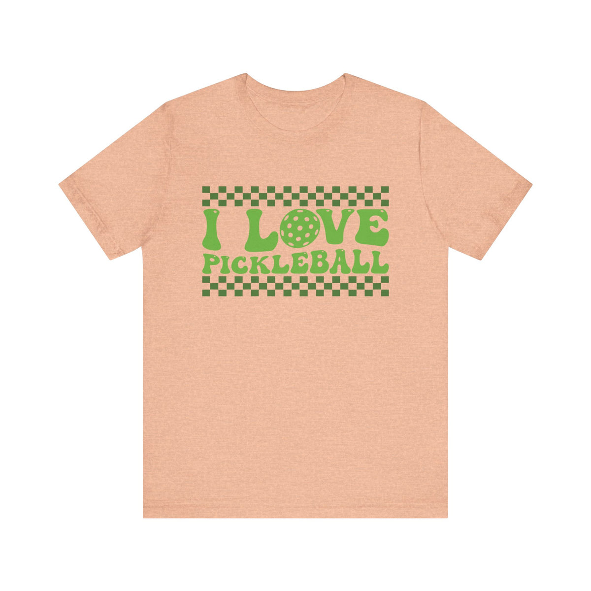 I Love Pickleball Unisex Short Sleeve Tee