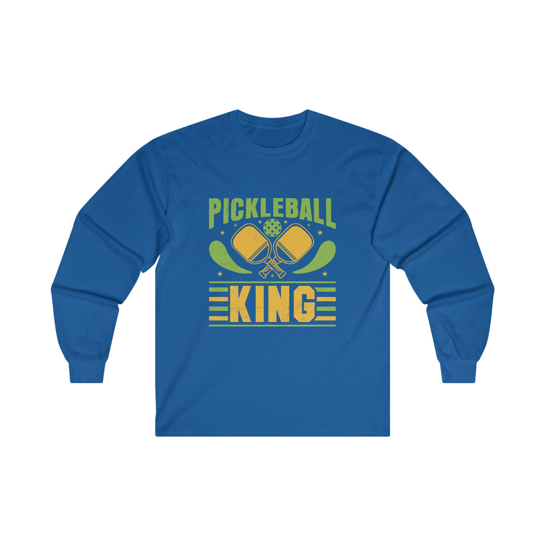 Pickleball King Unisex Ultra Cotton Long Sleeve Tee