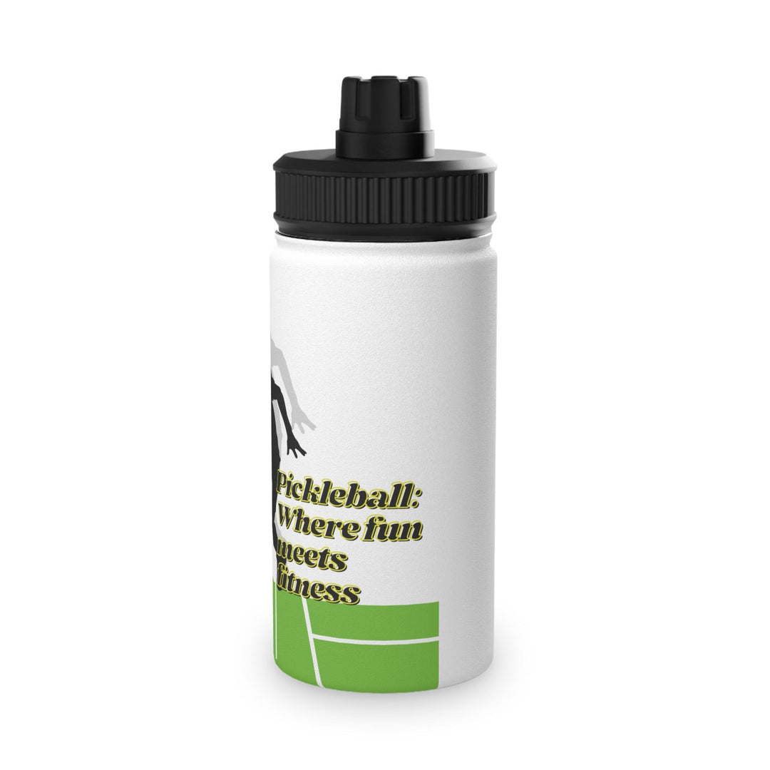 Stainless Steel Bottle, Stainless Steel Pickleball Water Bottle, Sports Lid