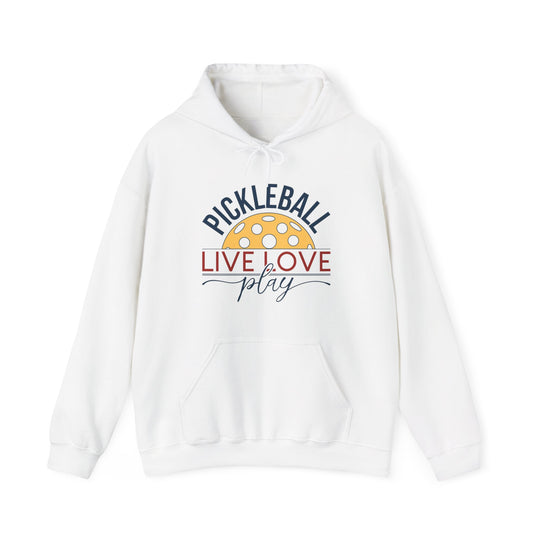 Pickleball Live Love Play Unisex Hoodie