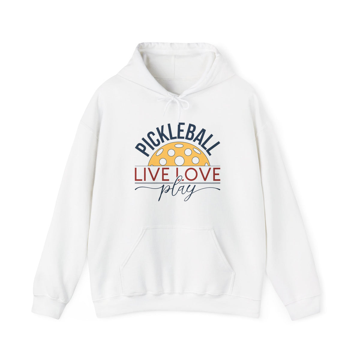 Pickleball Live Love Play Unisex Hoodie