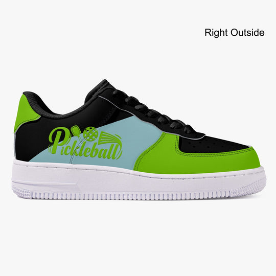 Pickleball Low-Top Leather Sports Sneakers