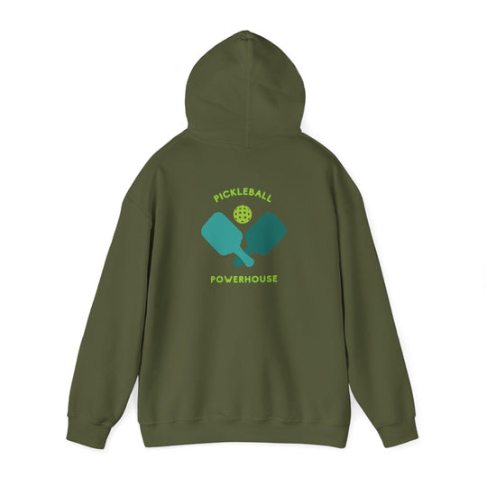 Casual Cool: Pickleball Design Hooded Sweatshirt