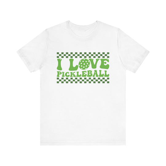 I Love Pickleball Unisex Short Sleeve Tee