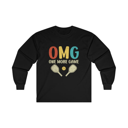 OMG One More Game Unisex Ultra Cotton Long Sleeve Tee