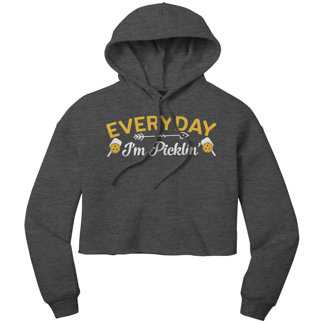Everyday Bella Women's Crop Fleece Hoodie