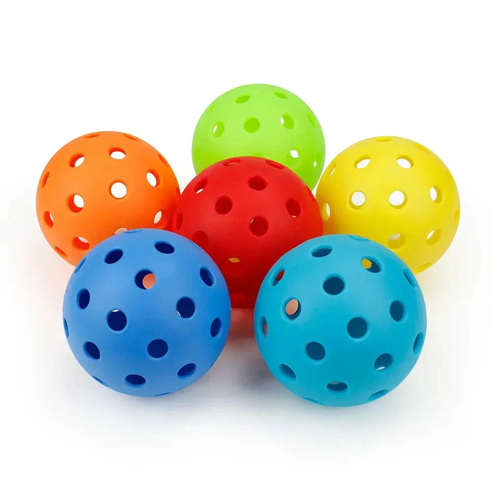 74MM Durable 40 Holes Outdoor Pickleballs