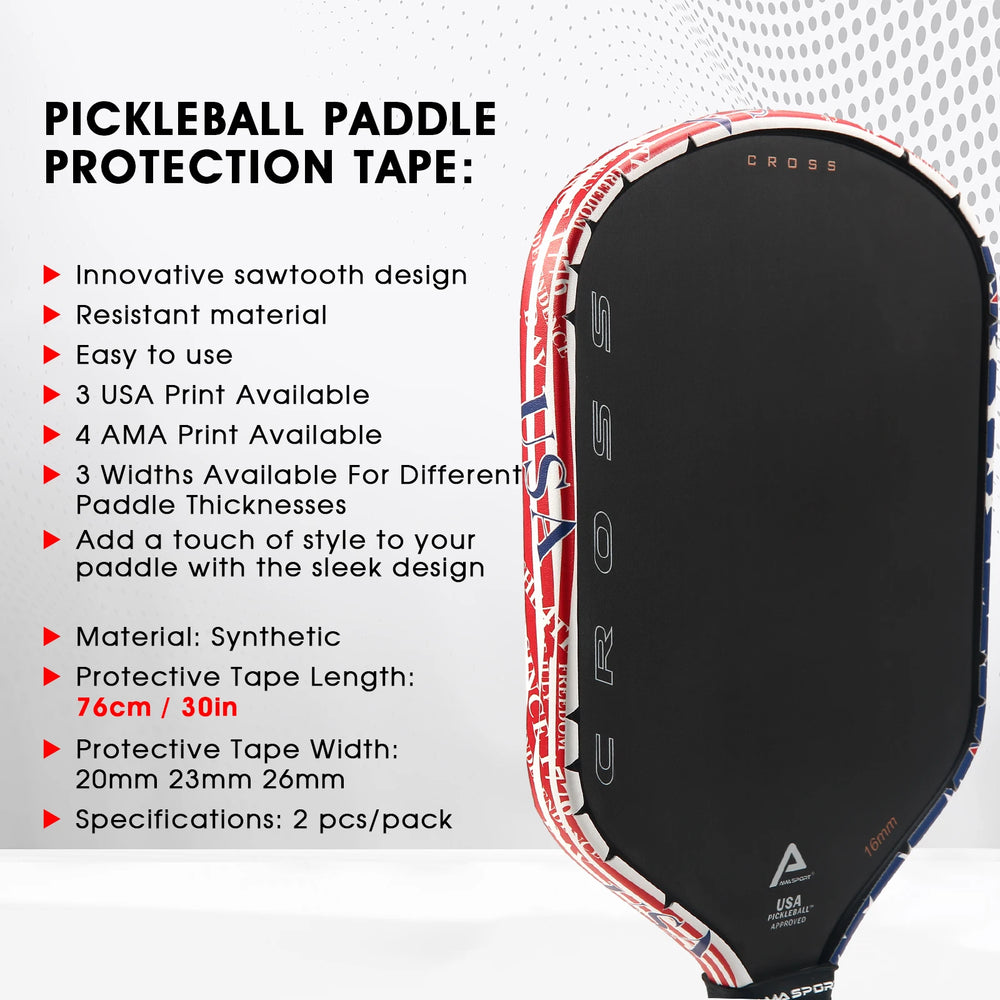 Pickleball Paddle Protection Tape