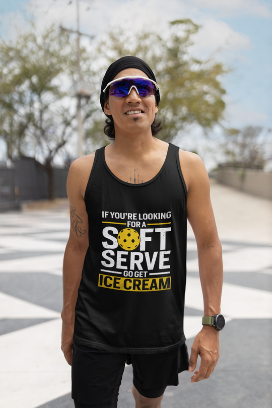 Soft Serve To Get Ice Cream Unisex Jersey Tank