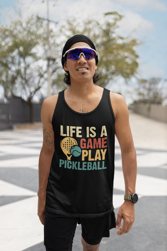 Play Pickleball Unisex Jersey Tank