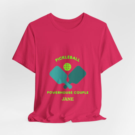 Personalized Women's Shirts, Serve Up Style: Personalized Pickleball Female Shirt