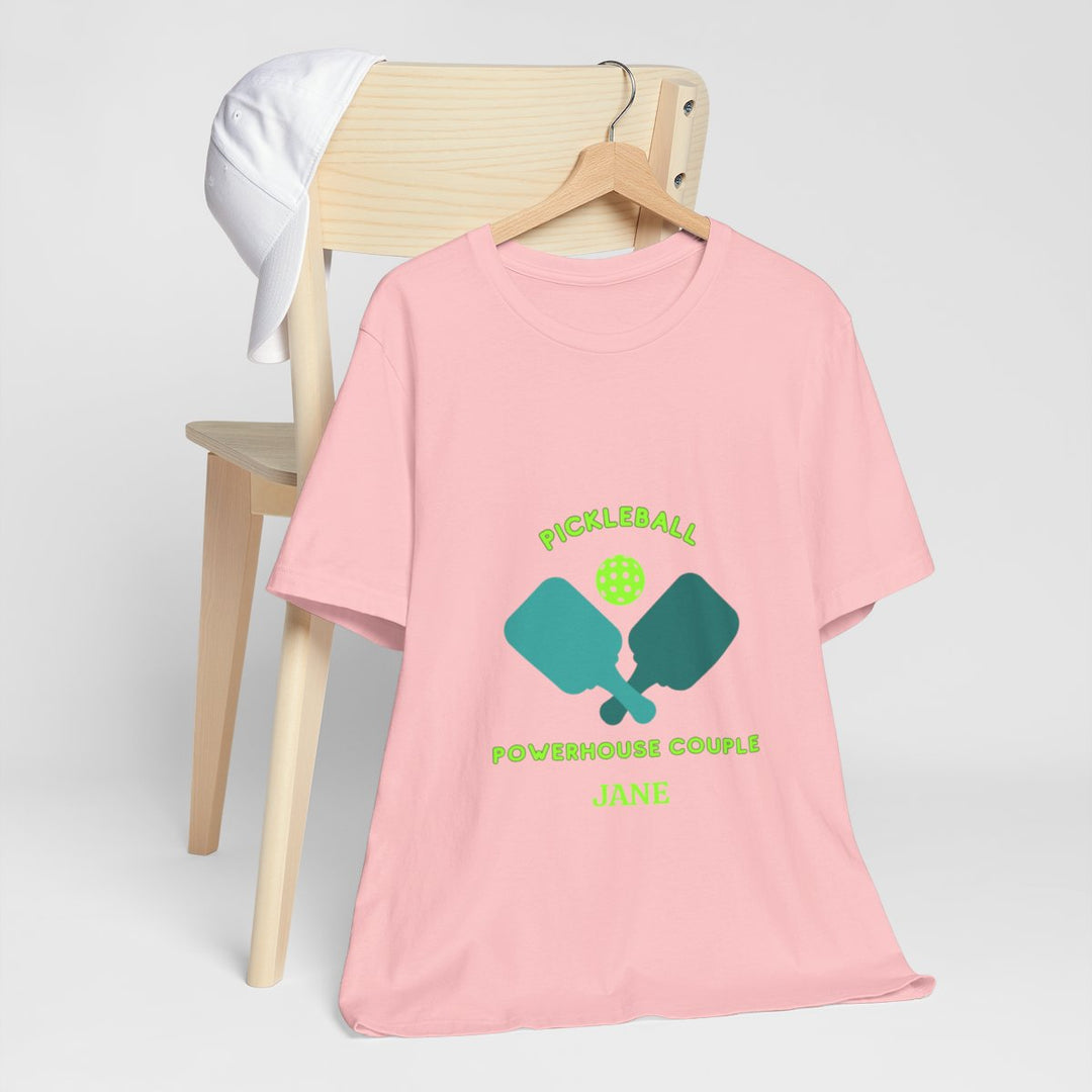 Personalized Women's Shirts, Serve Up Style: Personalized Pickleball Female Shirt